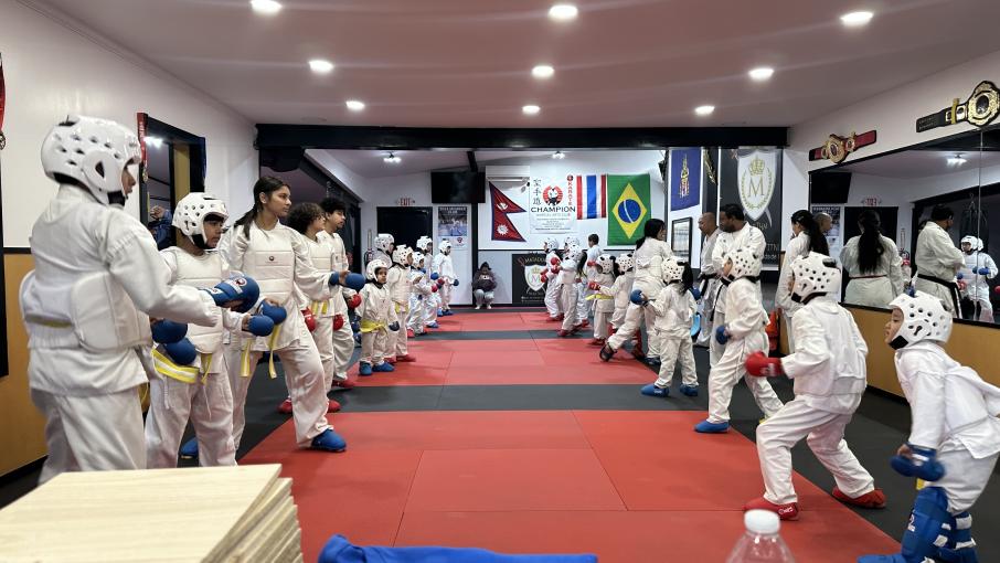 च्याम्पियन मार्शल आर्ट्सको क्यू वेल्ट टेस्ट कार्यक्रम सम्पन्न